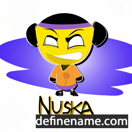 cartoon of the name Nsuka