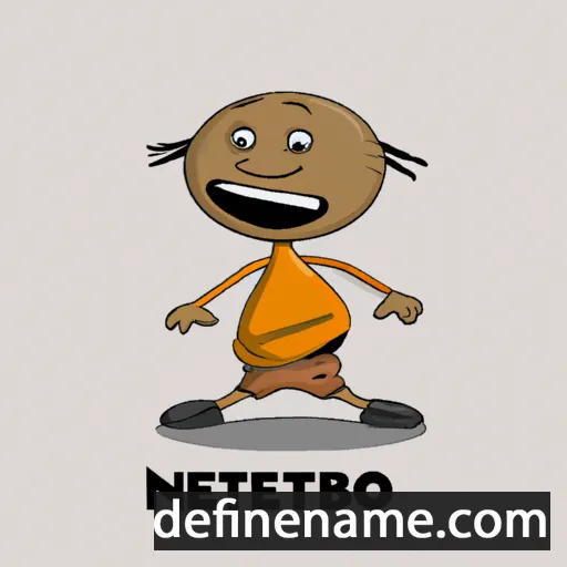 cartoon of the name Nteboheng