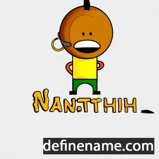 cartoon of the name Nthati