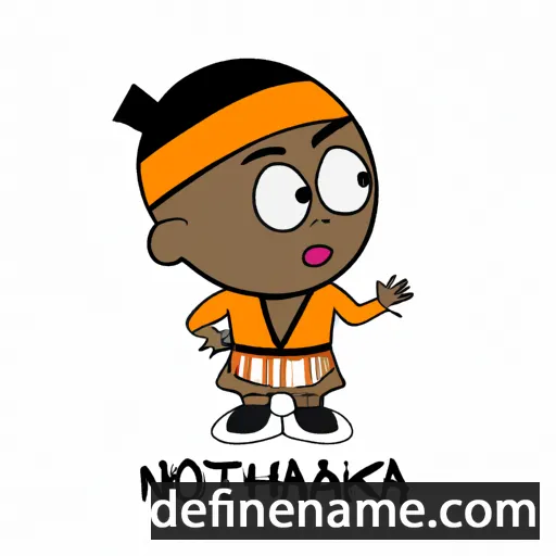 cartoon of the name Ntombhekya