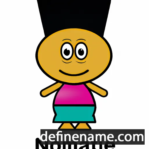 cartoon of the name Ntombizanele