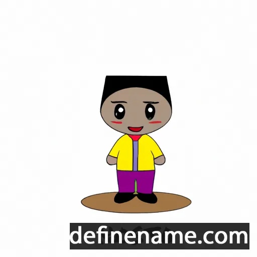 cartoon of the name Ntsoaki