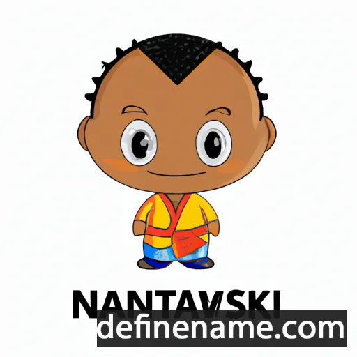 cartoon of the name Ntswaki