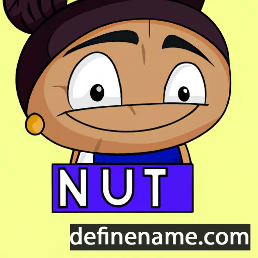 cartoon of the name Ntui