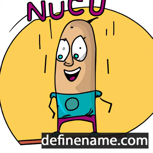 cartoon of the name Nûcan