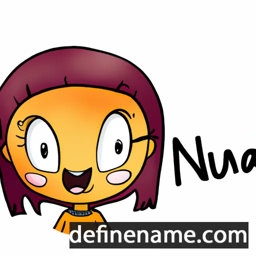 cartoon of the name Numa