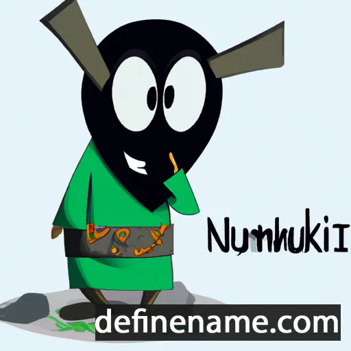 cartoon of the name Numatsku