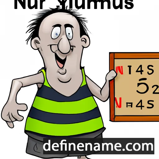 Numerius cartoon