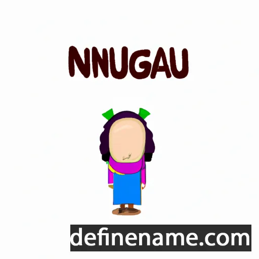 cartoon of the name Nungal