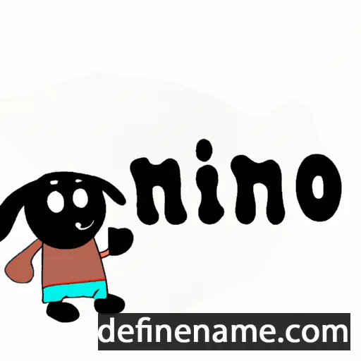 cartoon of the name Nuniq