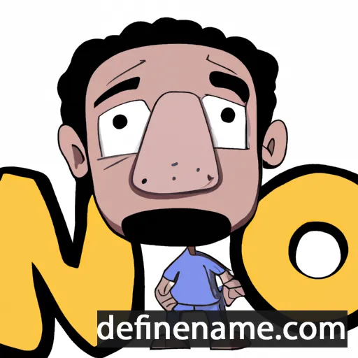 cartoon of the name Nuno