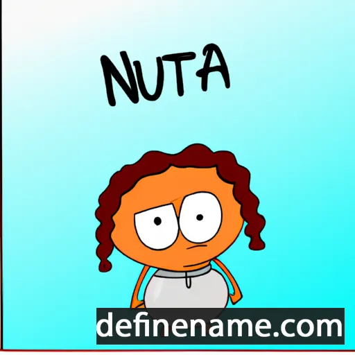 cartoon of the name Nupta