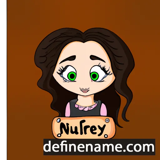 cartoon of the name Nuraliye