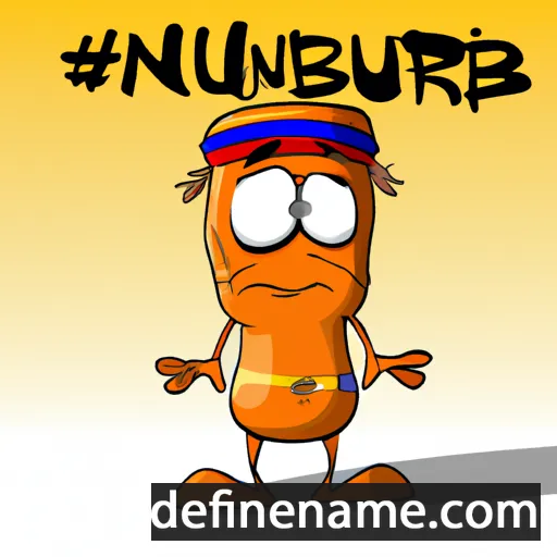 cartoon of the name Nurbanu