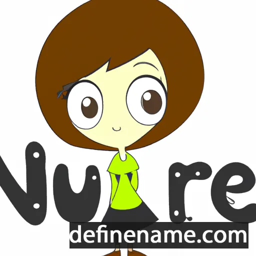 cartoon of the name Nure