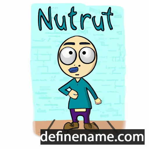 cartoon of the name Nurettin