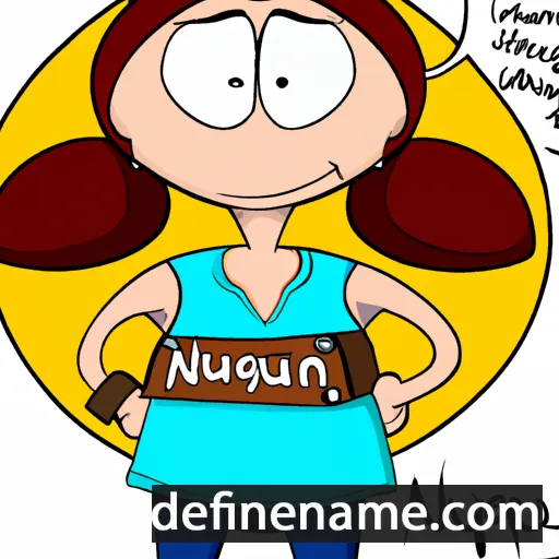 cartoon of the name Nurgun