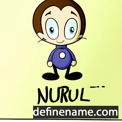 cartoon of the name Nuriël