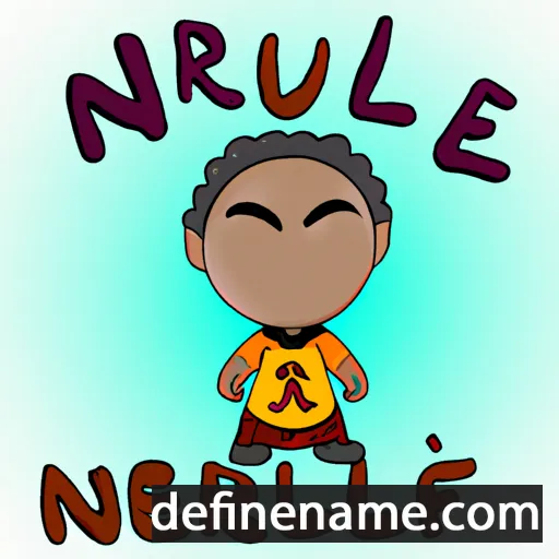 cartoon of the name Nuriel