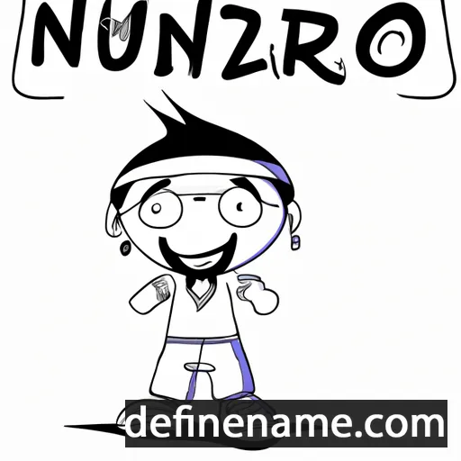 cartoon of the name Nurziyo