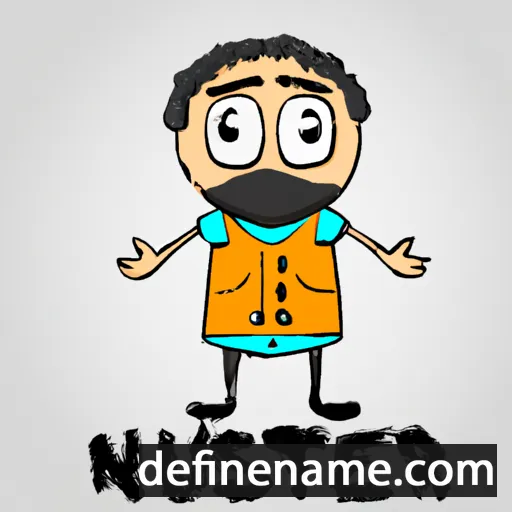 cartoon of the name Nusret