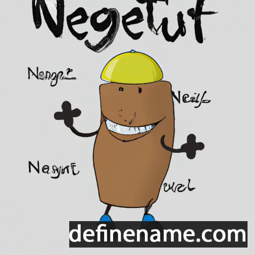 cartoon of the name Nutegn