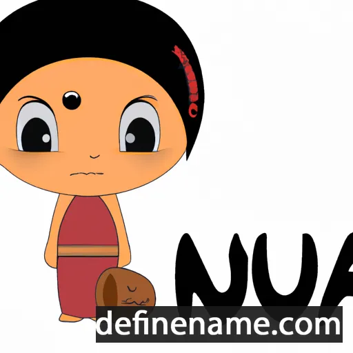 cartoon of the name Nuwa