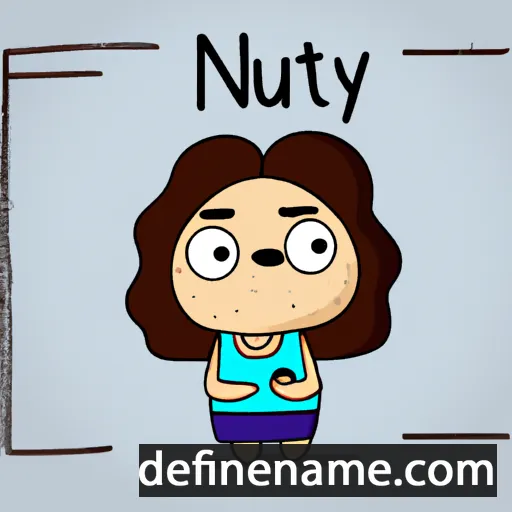 cartoon of the name Nuyat