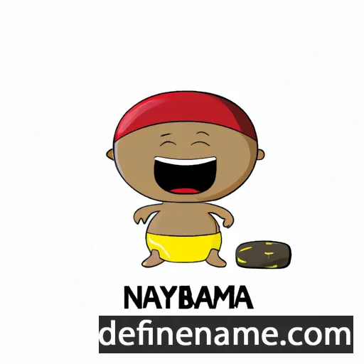 cartoon of the name Nyambai