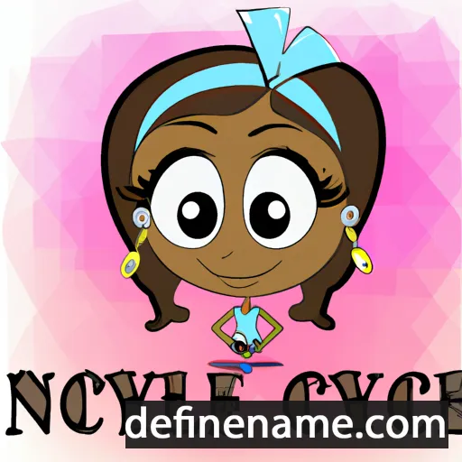 Nycole cartoon