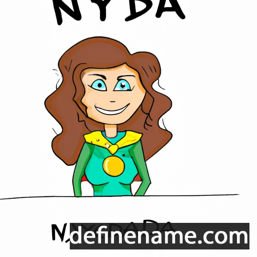 cartoon of the name Nydra