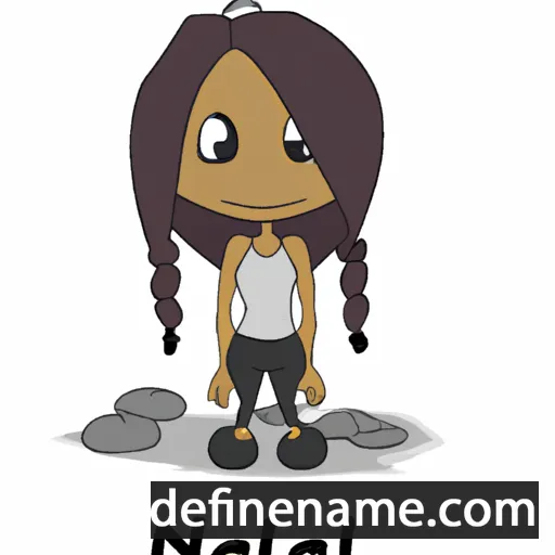 cartoon of the name Nyeli