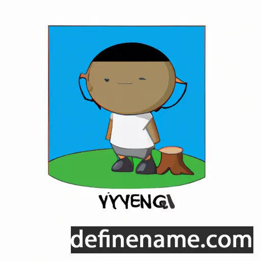 cartoon of the name Nyenganyenga