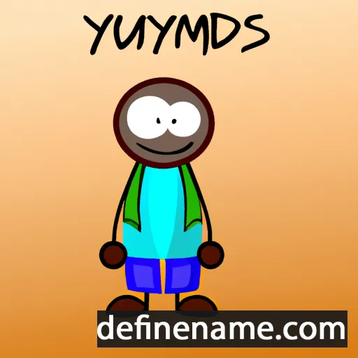 cartoon of the name Nymandus