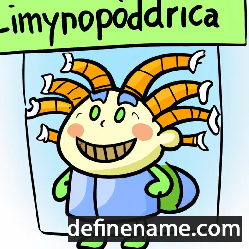 cartoon of the name Nymphodotus