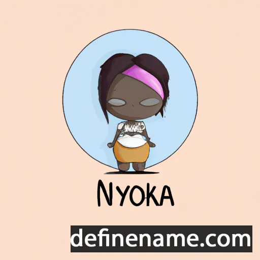 Nyoka cartoon