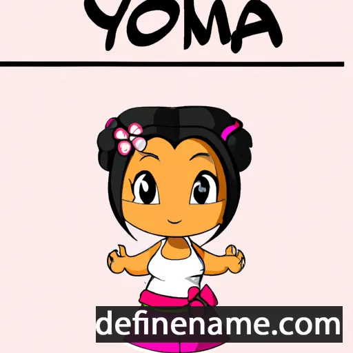 cartoon of the name Nyonna