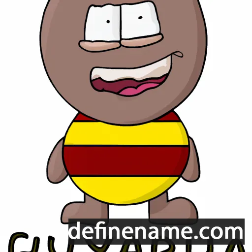 cartoon of the name Nyurguyana