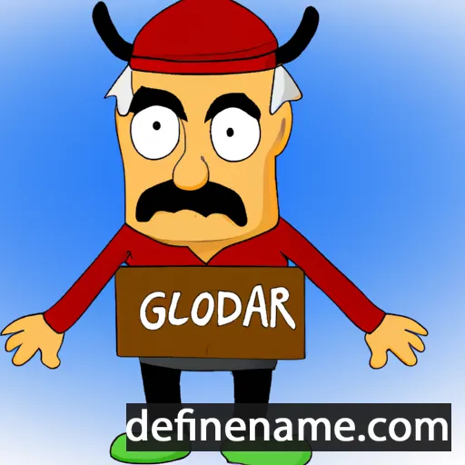 cartoon of the name Ödgärd