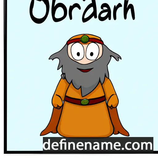 cartoon of the name Ödhgärdh