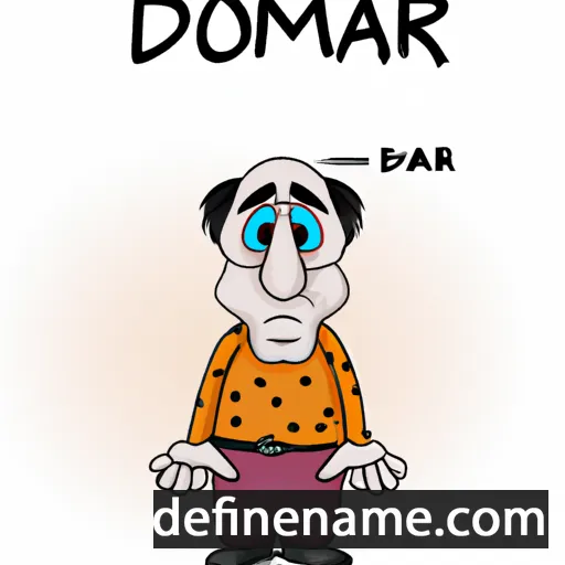 cartoon of the name Ödmar