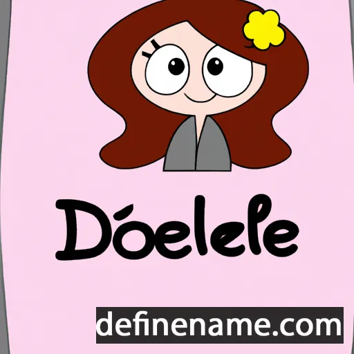 Odélie cartoon