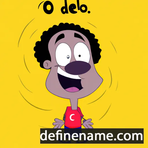 cartoon of the name Odélio