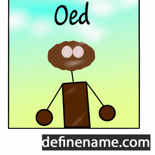 cartoon of the name Odei