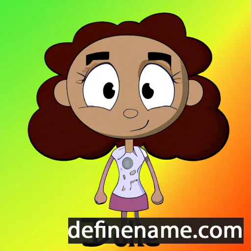 cartoon of the name Odele