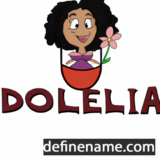 cartoon of the name Odella