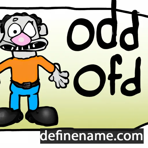 Odfried cartoon