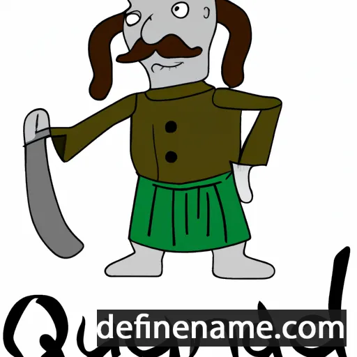 cartoon of the name Odgund