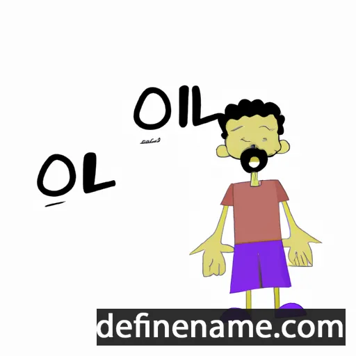 cartoon of the name Odilão