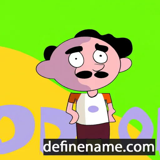 cartoon of the name Odón